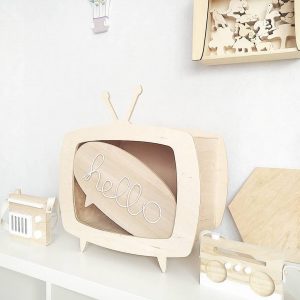 Wooden TV