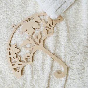 Parasolka ze sklejki