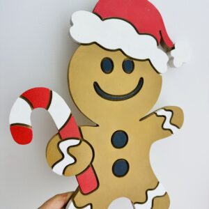 Ciastek Mikołajkowy malowany