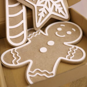 Alternative view of Ciastek z białą ramką  duzy