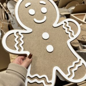 Ciastek z białą ramką  duzy