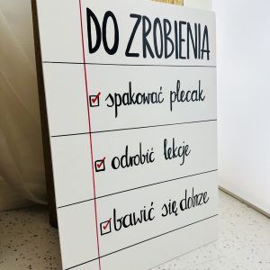 B&W Lista do zrobienia