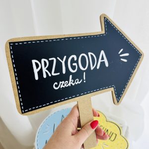 Tabliczka do sesji  Przygoda czeka