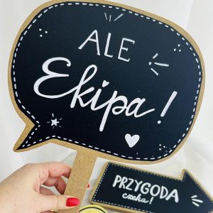 Tabliczka do sesji Ale Ekipa